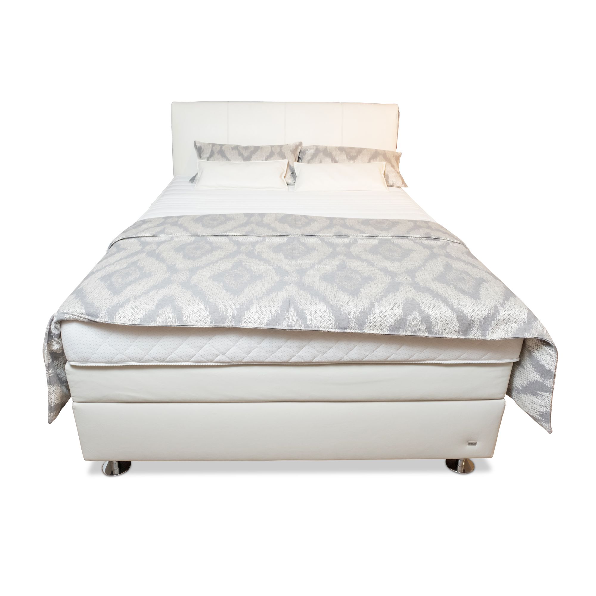 Boxspringbett Veronesse in Creme (inkl. Matratzen) - RUF ...