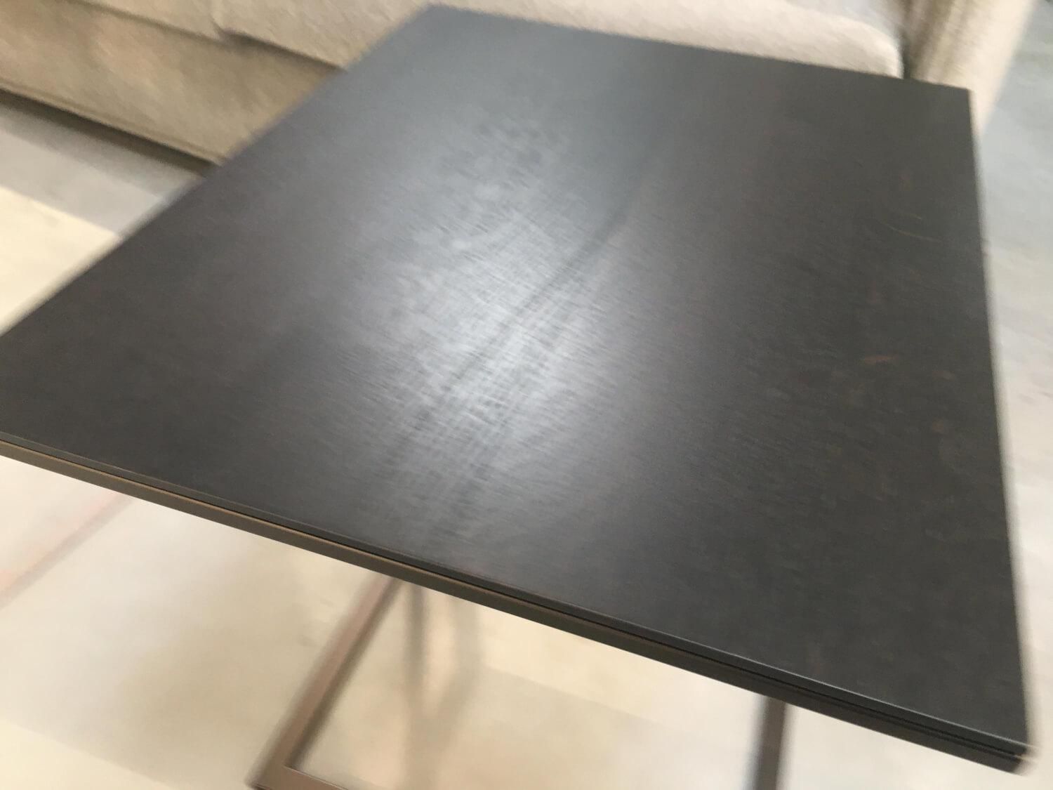 Beistelltisch Kendo Mooreiche Dunkelbronze Gebeizt Gestell ...