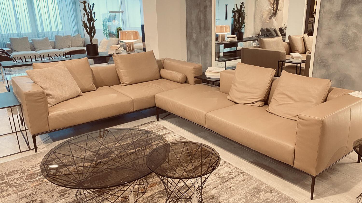 Walter Knoll Sofa Jaan Living Leder Elen MÖBELFIRST.DE