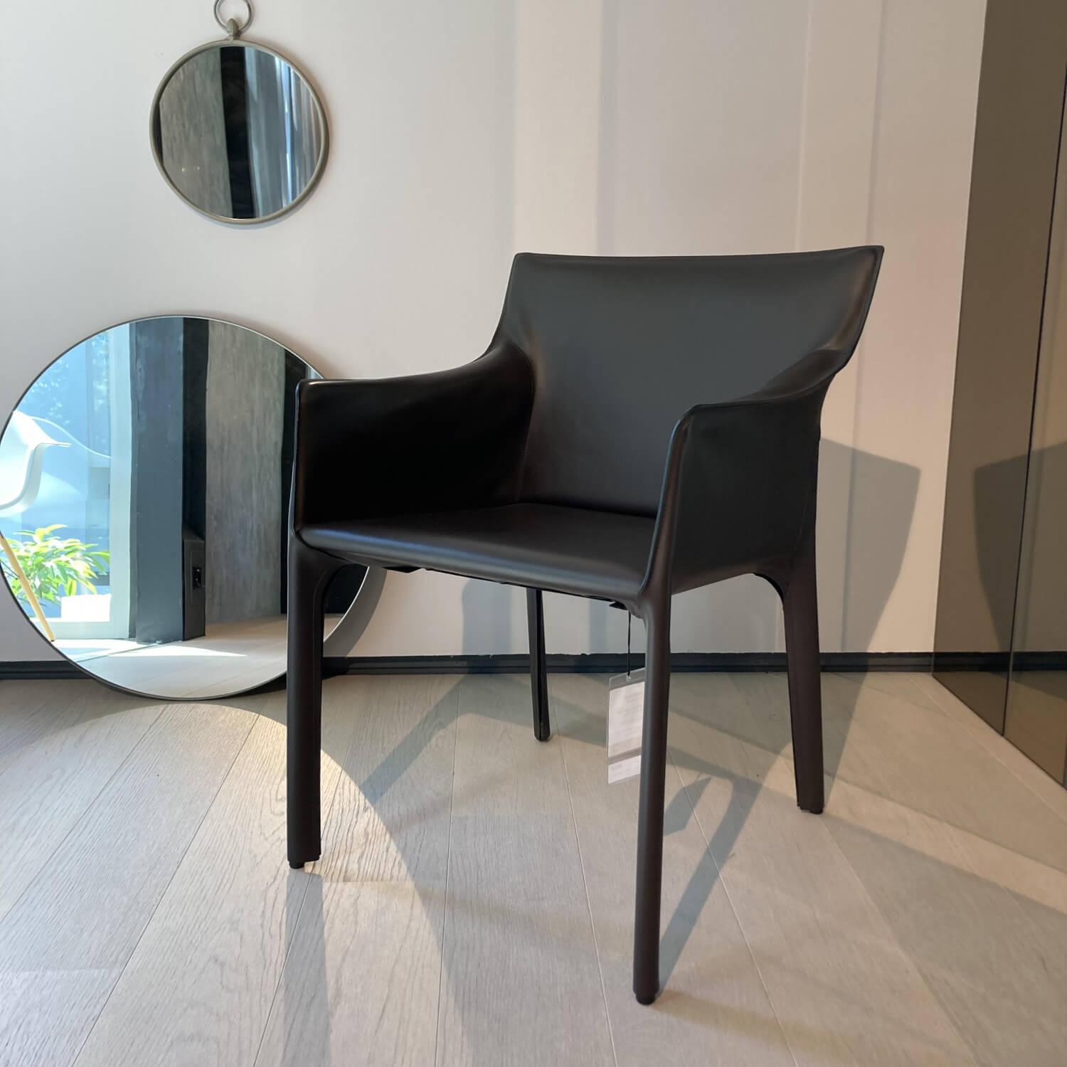 Walter Knoll Stuhl Saddle Chair Leder Coffee MÖBELFIRST.DE