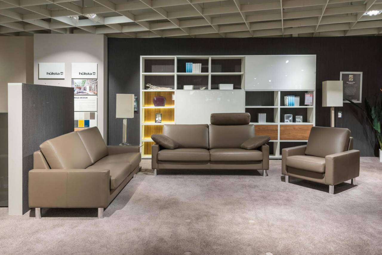 Garnitur Classic 500 Leder Braun – Erpo – günstig kaufen | MöbelFirst