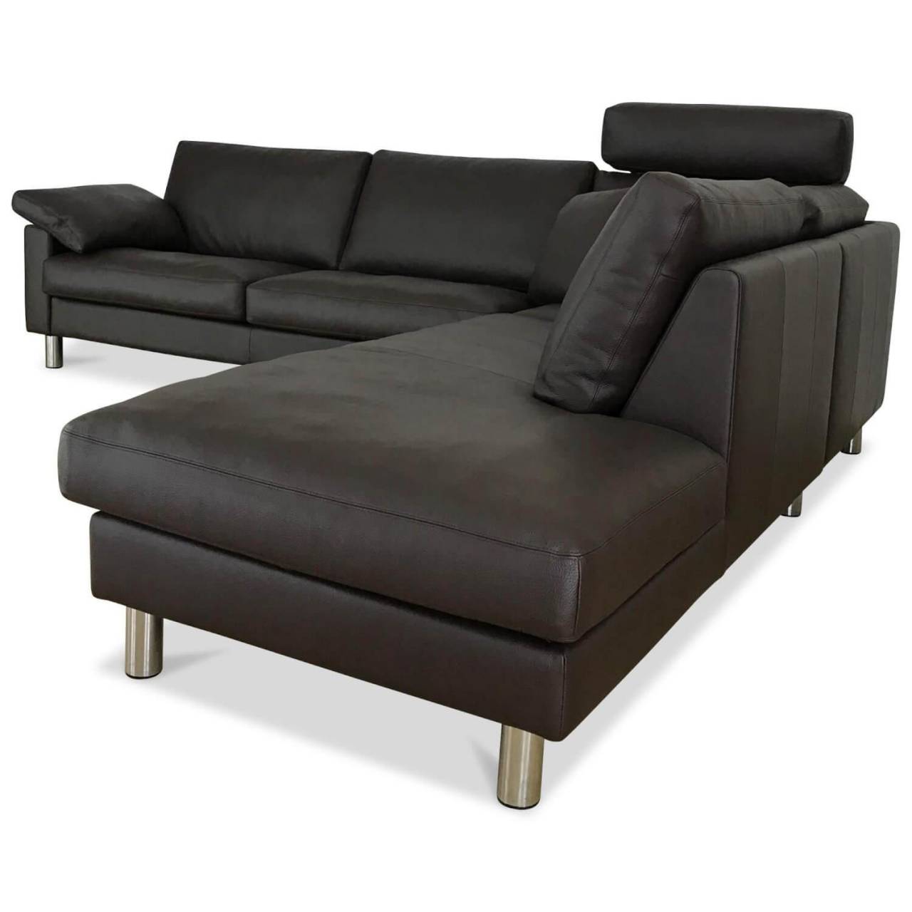 Ecksofa CL500 Leder Braun Erpo Sofas günstig kaufen