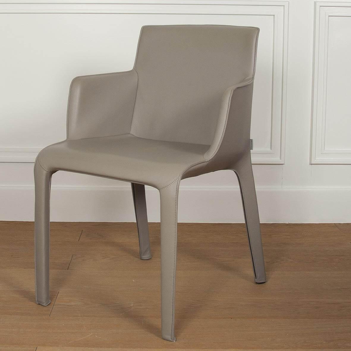 Walter Knoll Stuhl Gio Leder Torro Stone mit MÖBELFIRST.DE