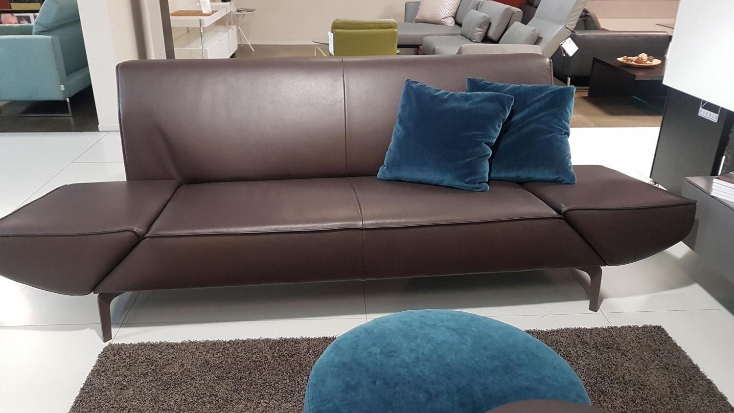 Jori Sofa Pacific Pure Leder Lipano Fondente MÖBELFIRST.DE