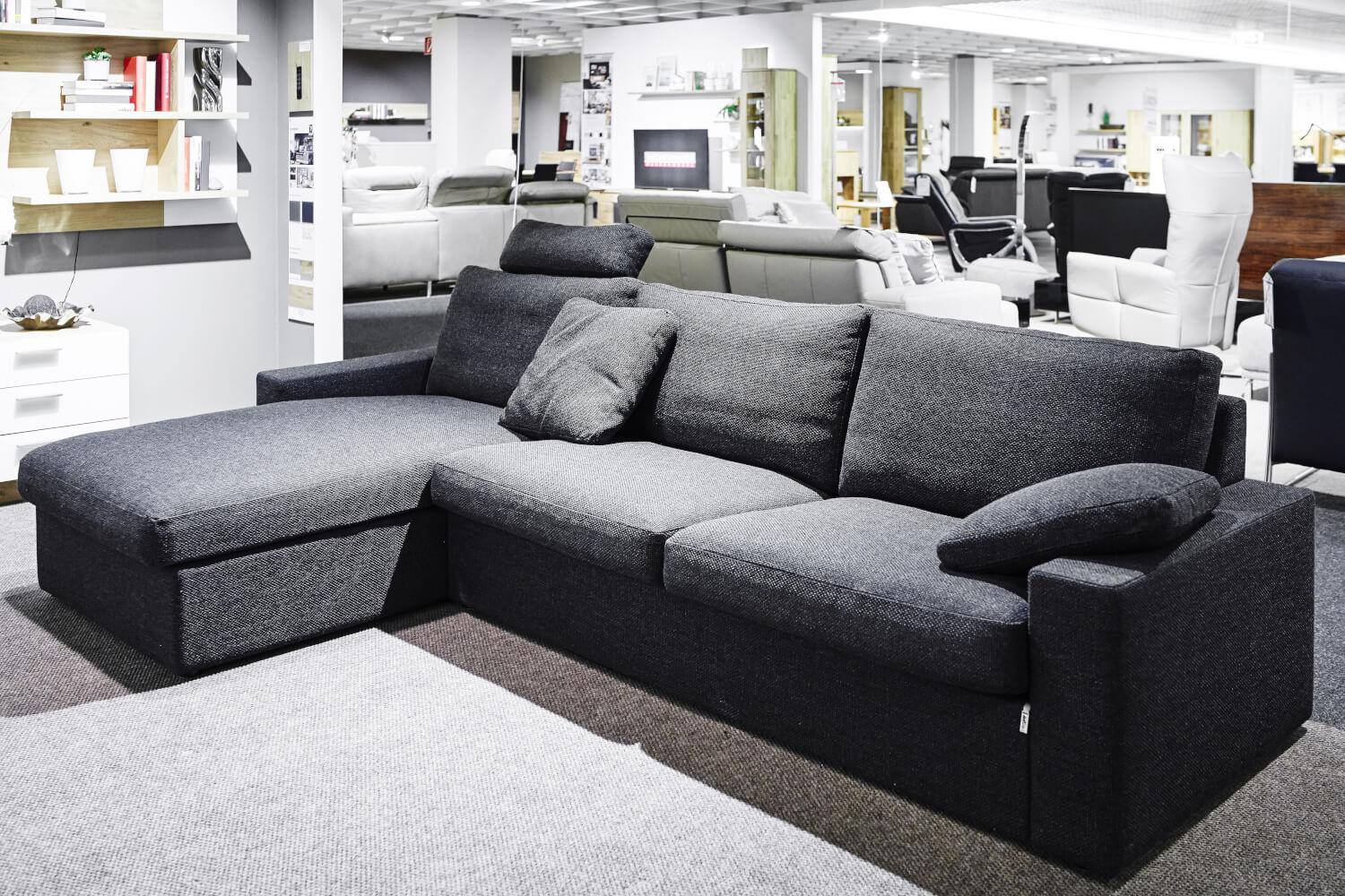 Ecksofa CL 150 Stoff Grau Erpo Sofas günstig kaufen