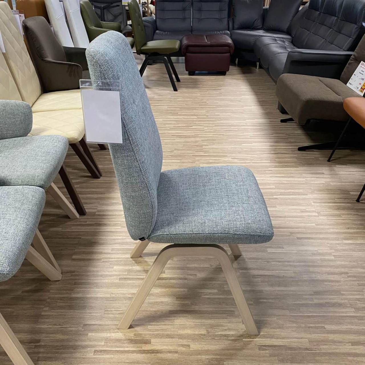 Stressless Dining Chair Rosemary Linden Light Blue High Back D200