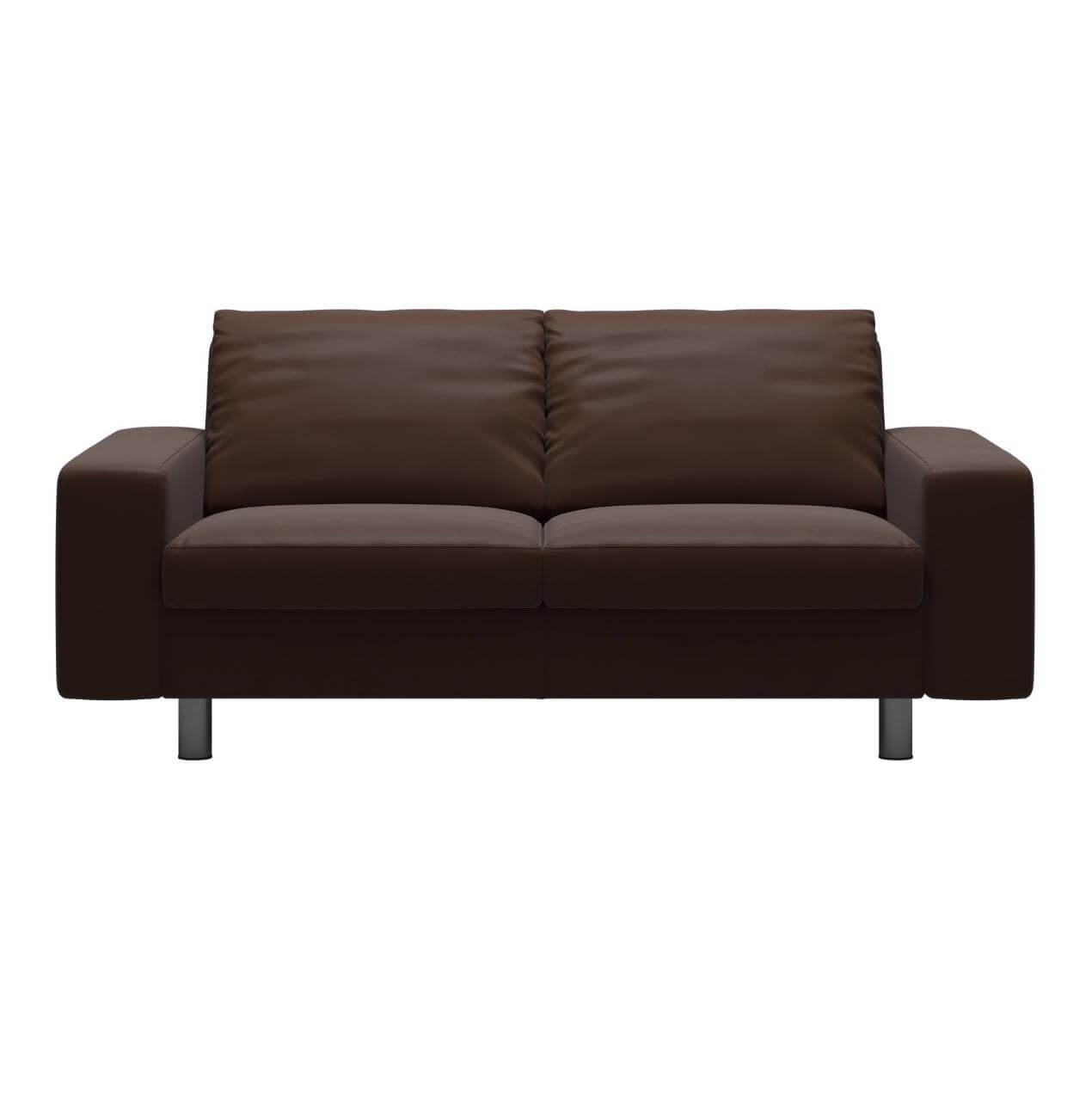 Sofa Zweisitzer E200 Leder Espresso ErgoAdapt - Stressless - Sofas - günstig kaufen | MöbelFirst