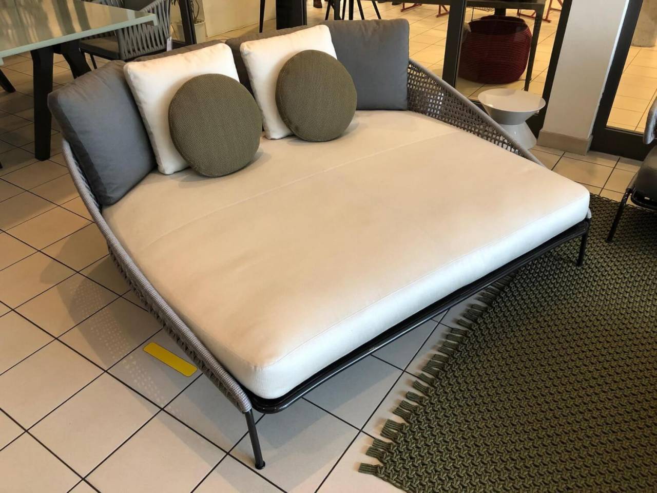 Loveseat 190 Aston Cord Outdoor inkl. Rain Cover Minotti