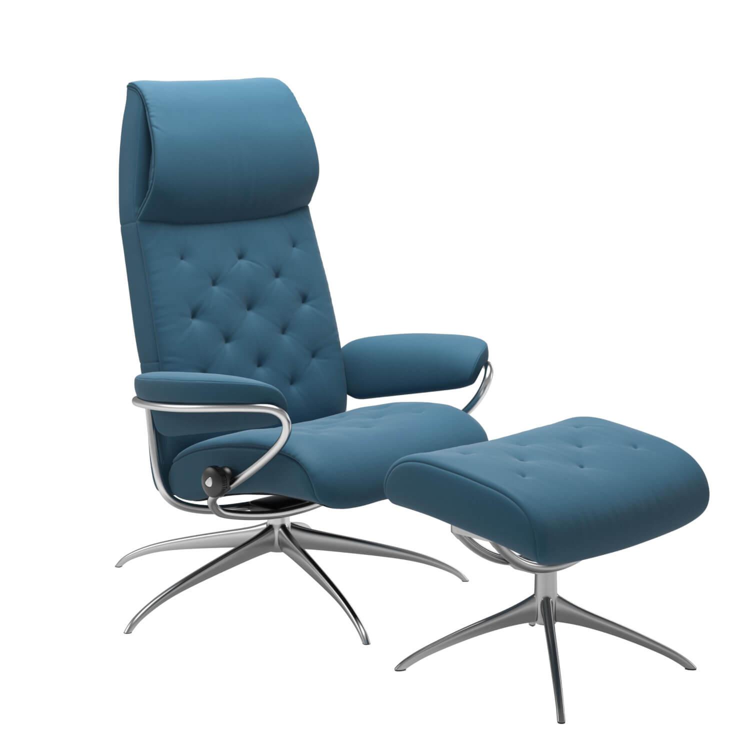 Ausstellungsstücke Sessel mit Hockern – Günstige Designermöbel